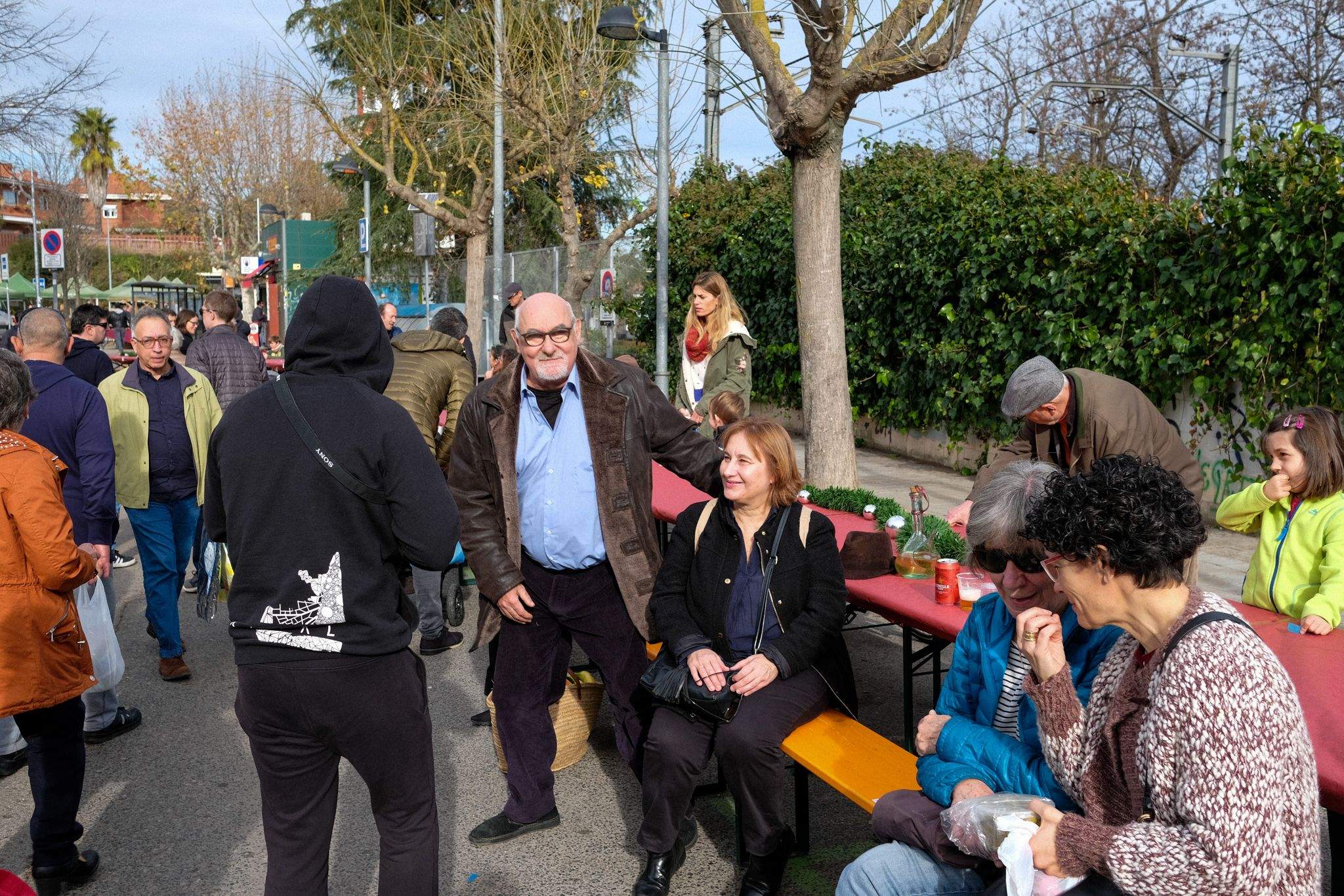 Escudella popular al mercat de Valldoreix. FOTO: Ale Gómez