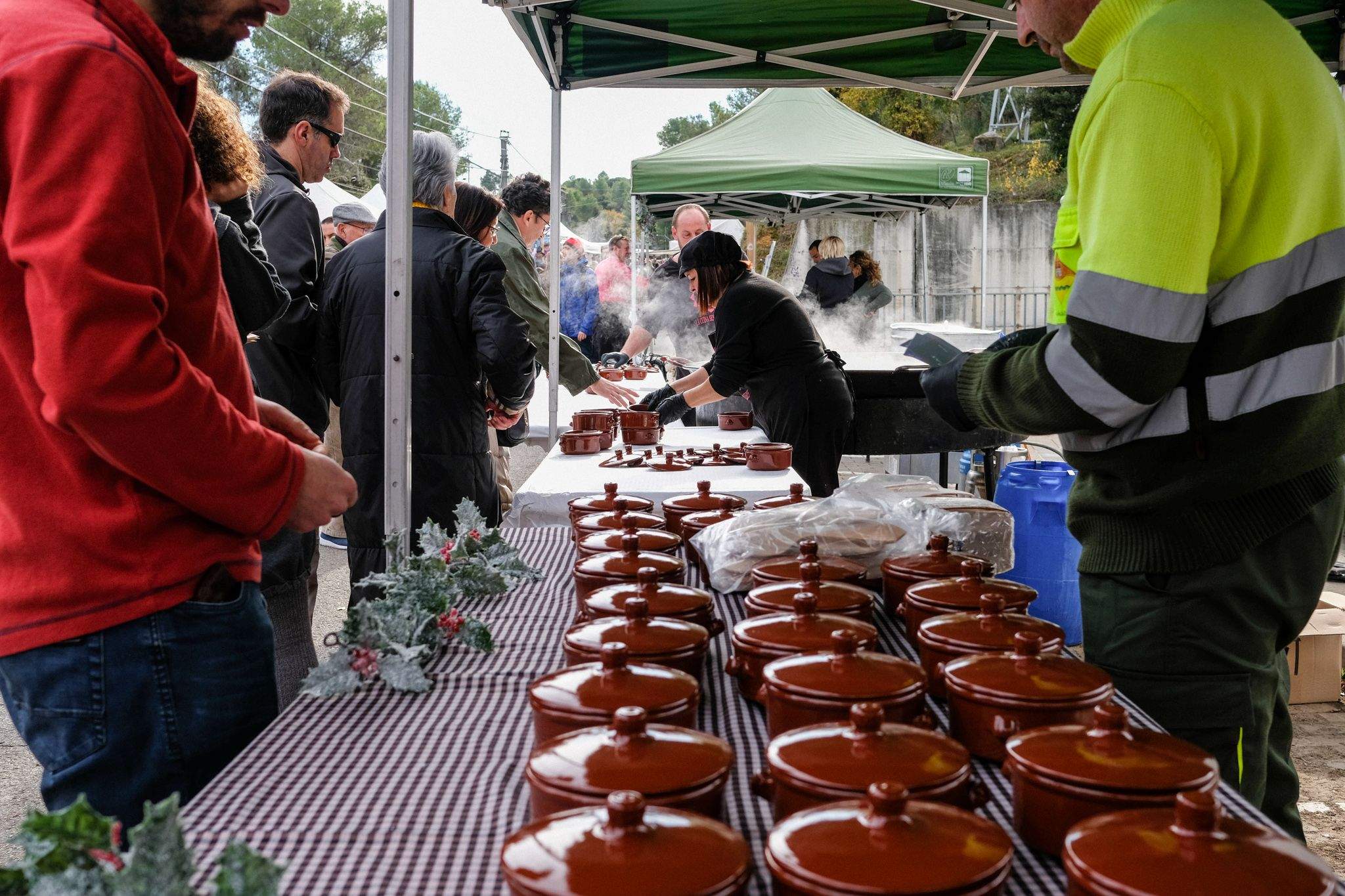 Escudella popular al mercat de Valldoreix. FOTO: Ale Gómez