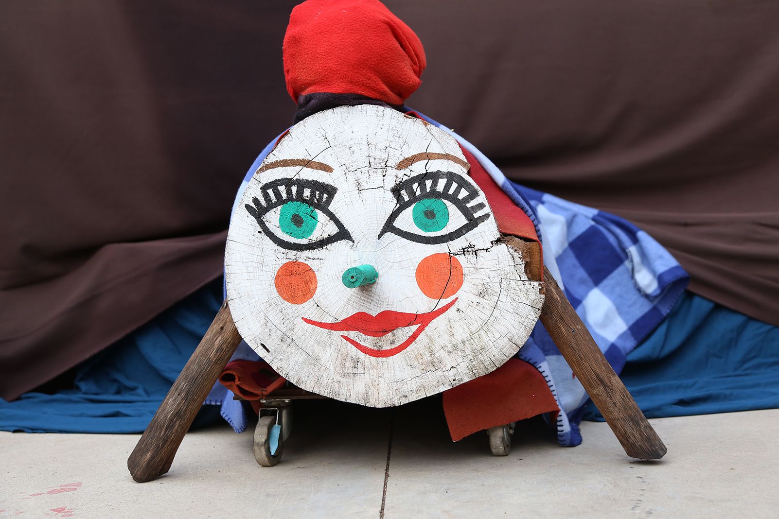 Caga tió a La Floresta. FOTO: Anna Bassa