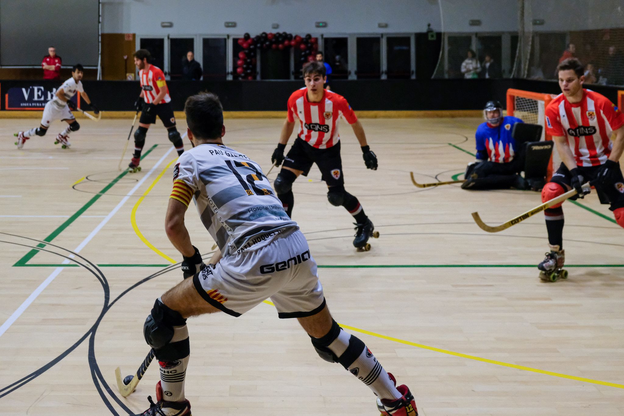 Lliga hoquei sobre patins masculí. PHC Sant Cugat CHP Sant Feliu. FOTO: Ale Gómez