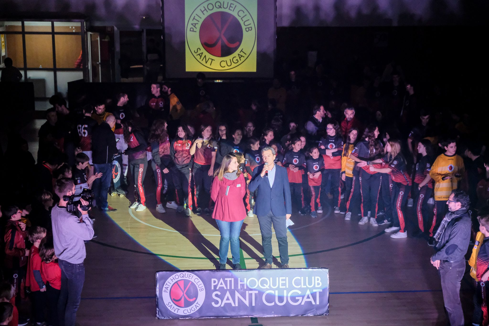 Presentació dels equips del Patí Hoquei Club Sant Cugat. FOTO: Ale Gómez