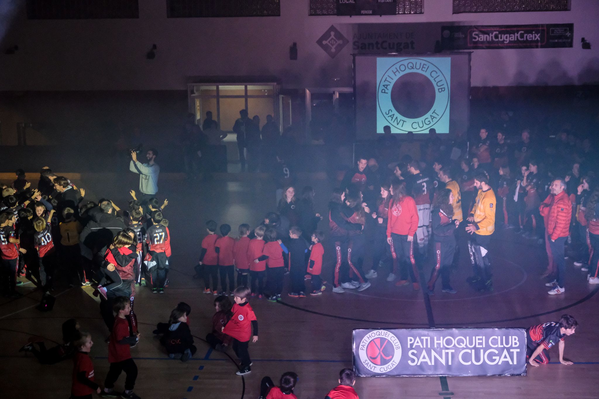 Presentació dels equips del Patí Hoquei Club Sant Cugat. FOTO: Ale Gómez