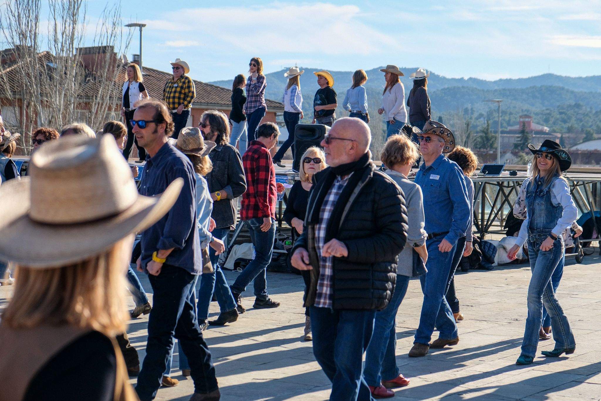 Ballada de Country per a La Marató. FOTO: Ale Gómez