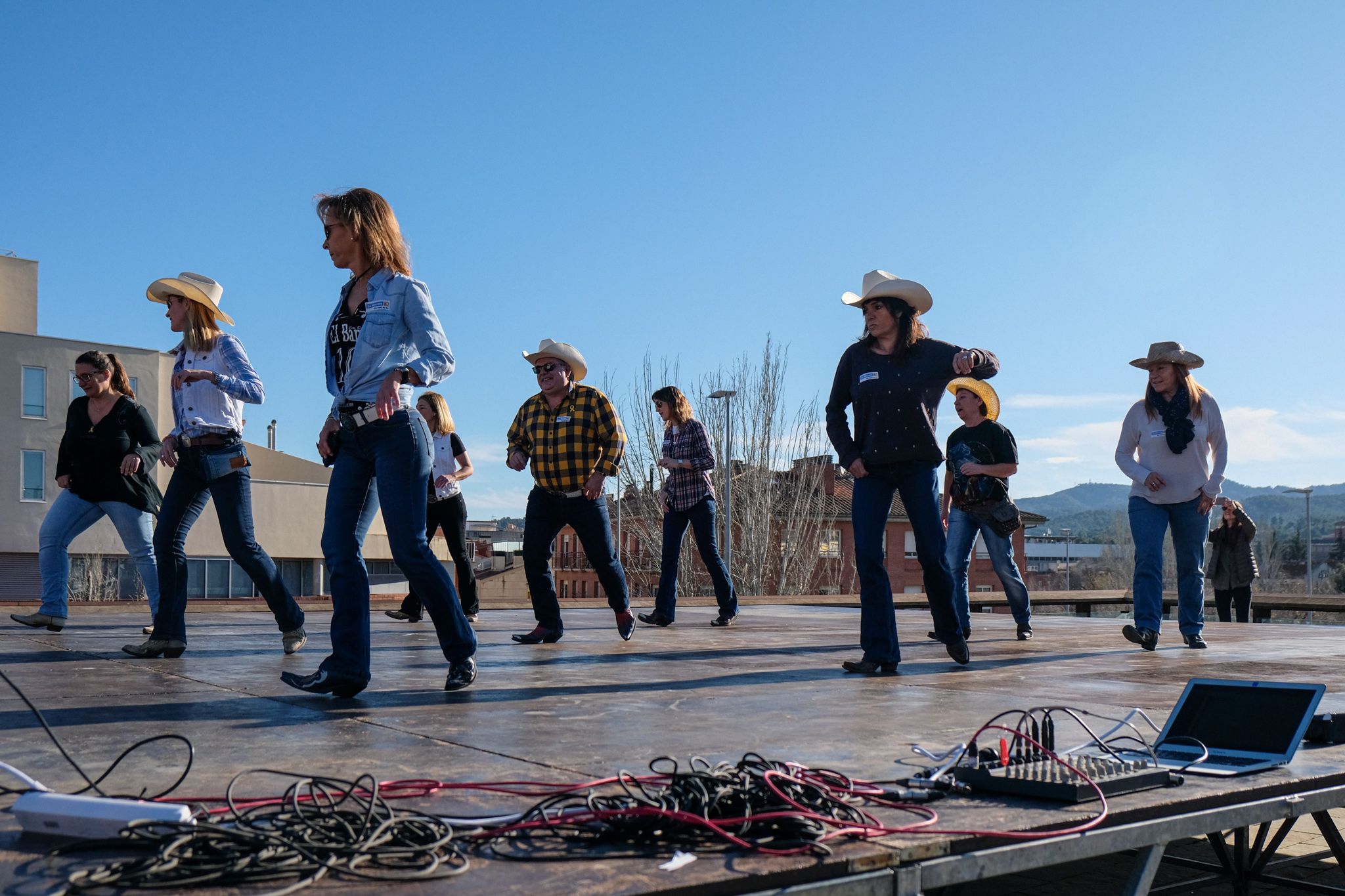Ballada de Country per La Marató. FOTO: Ale Gómez