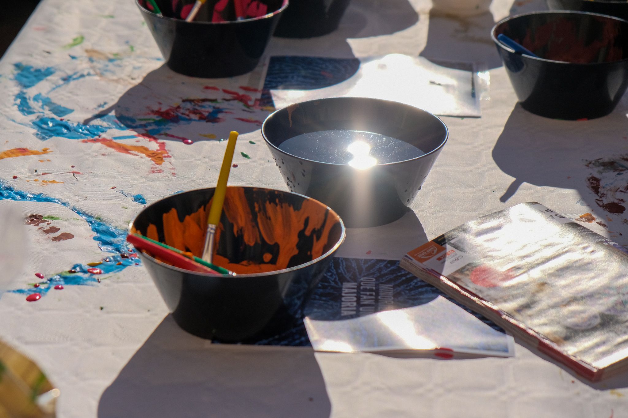 "Els colors donen vida" per La Marató. FOTO: Ale Gómez