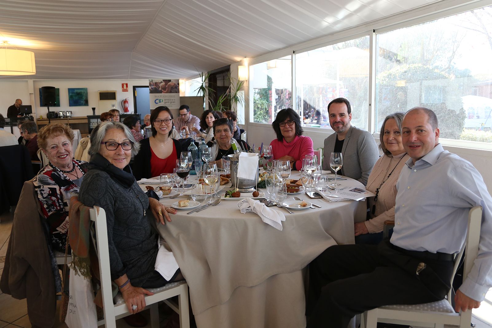 Dinar de Nadal Amics de la Gent Gran. FOTO: Anna Bassa