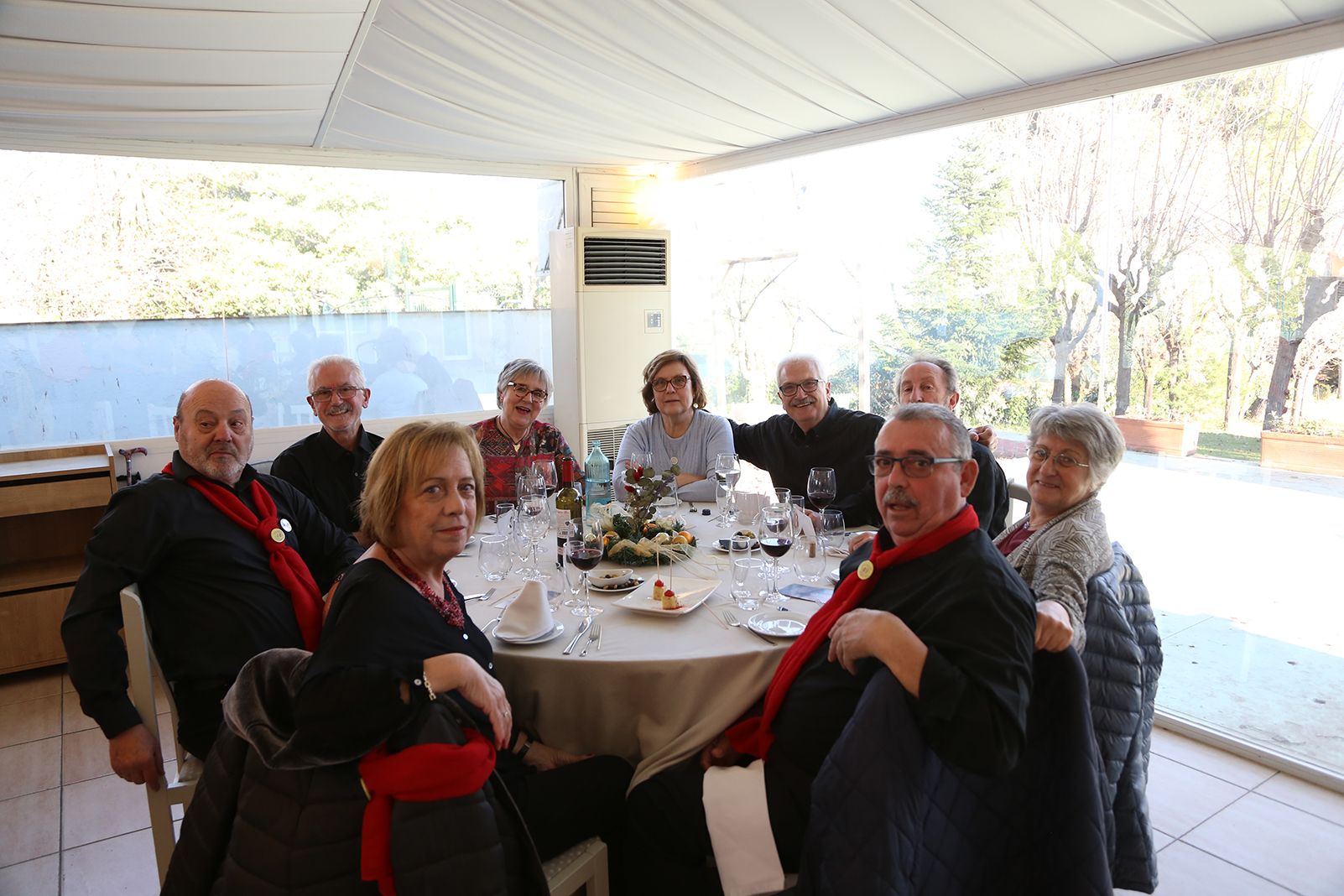 Dinar de Nadal Amics de la Gent Gran. FOTO: Anna Bassa
