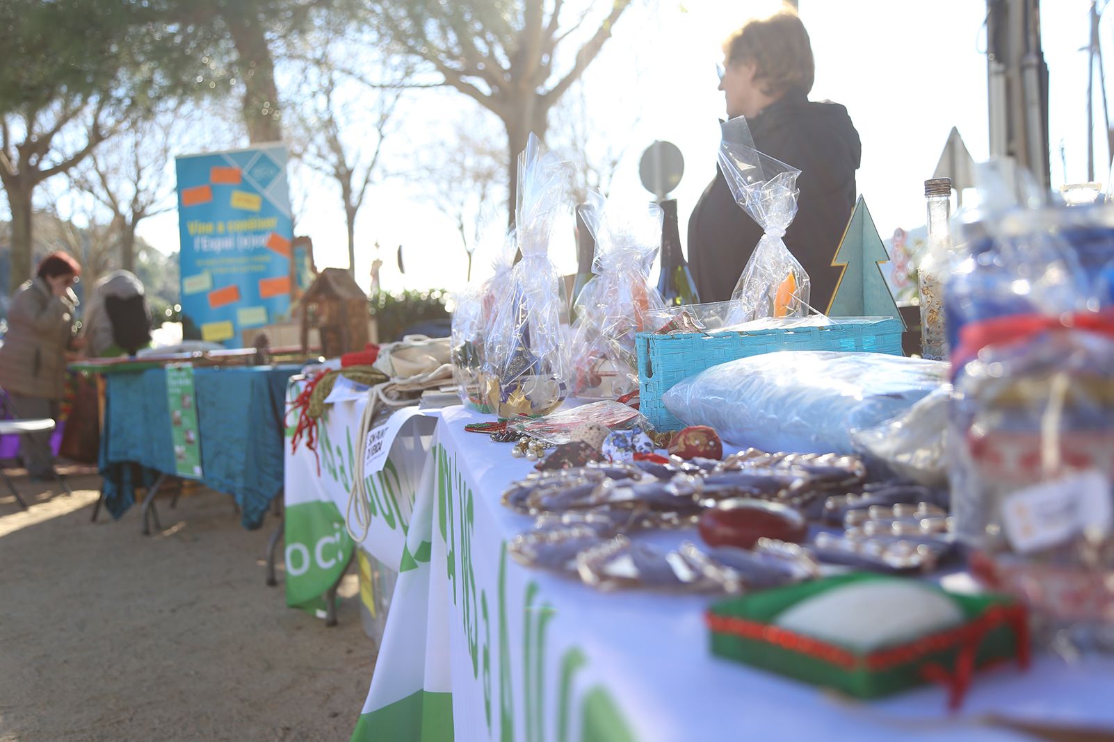 Fira de Santa Llúcia de NADAL a Les Planes. FOTO: Anna Bassa