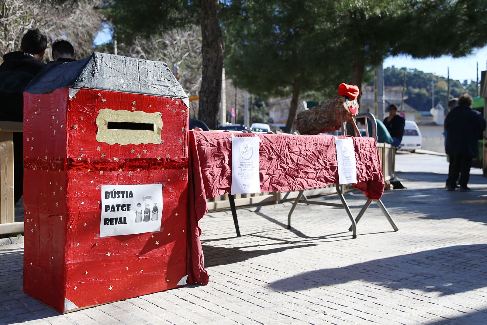 Fira de Santa Llúcia de NADAL a Les Planes. FOTO: Anna Bassa