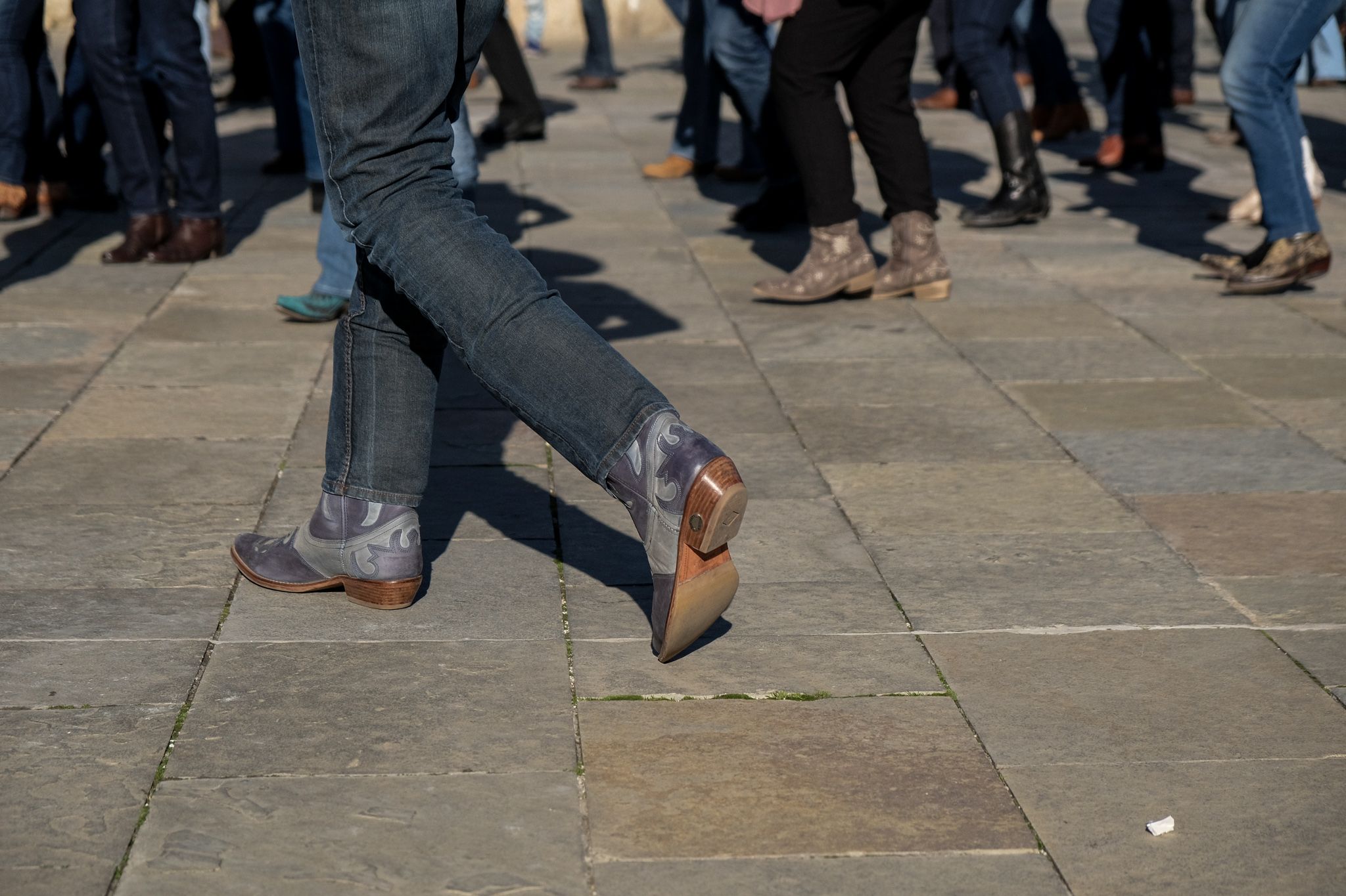 Ballada de Country per a La Marató. FOTO: Ale Gómez