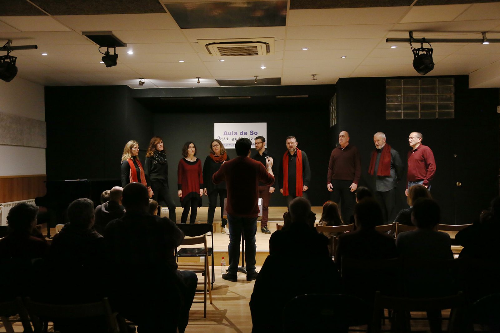 Concert benèfic en suport de Petits Músics del Món a l'Aula de So. FOTO: Anna Bassa