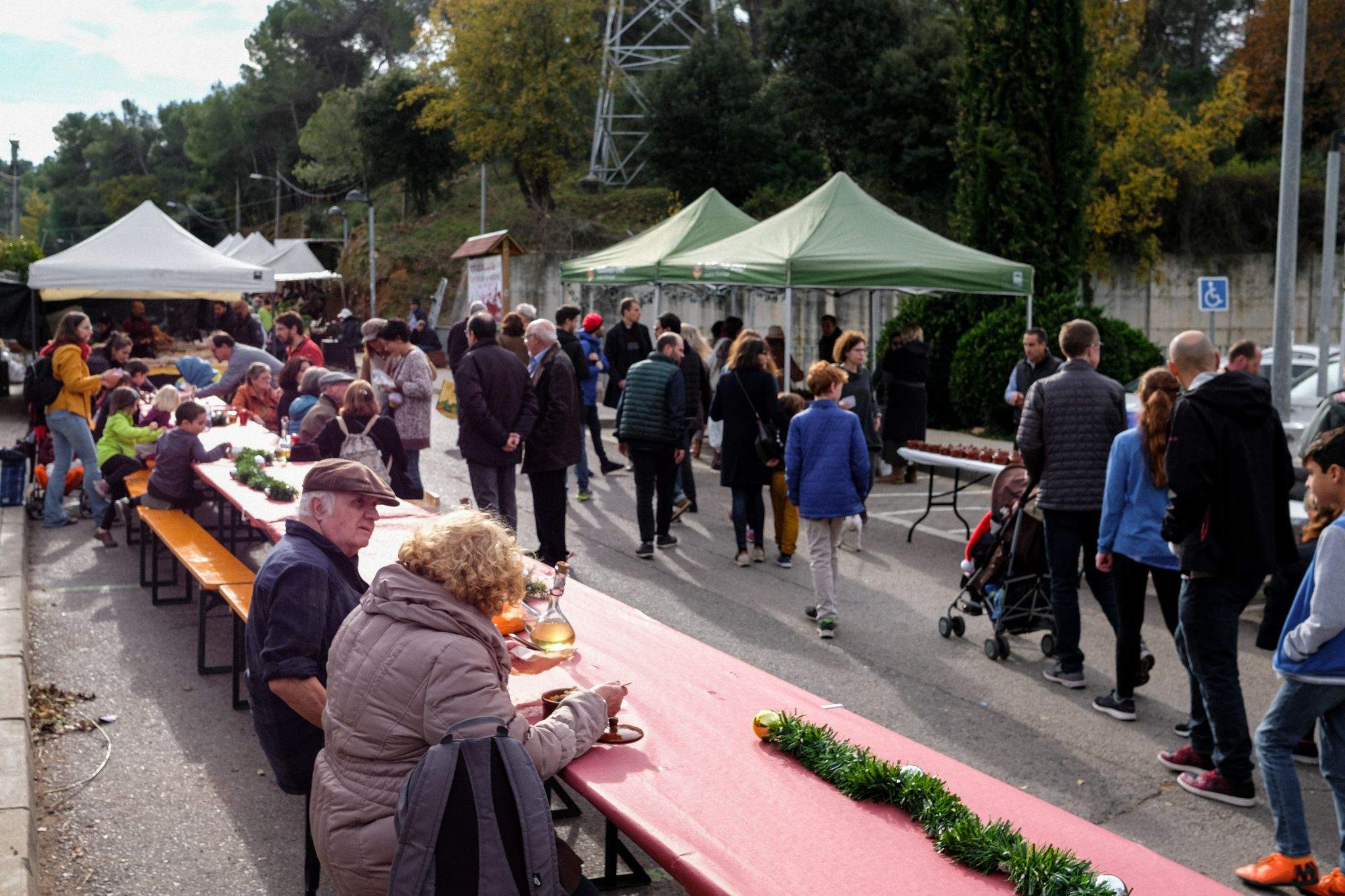 Escudella popular al mercat de Valldoreix. FOTO: Ale Gómez