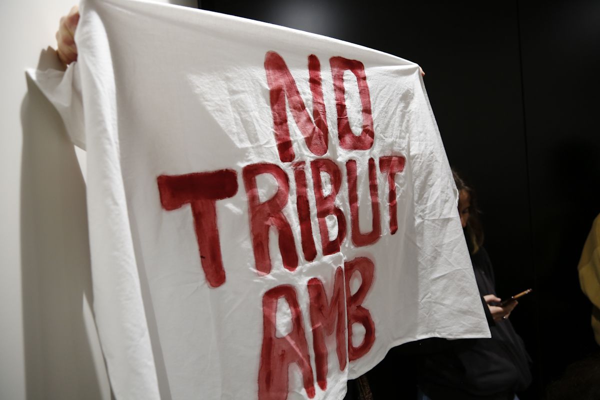 El Tribut Metropolità en una audiència pública del ple municipal de Sant Cugat. FOTO: Yves Dimant