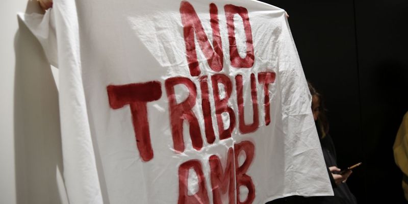 El Tribut Metropolità a l'audiència pública del ple municipal del mes de desembre a Sant Cugat. FOTO: Yves Dimant