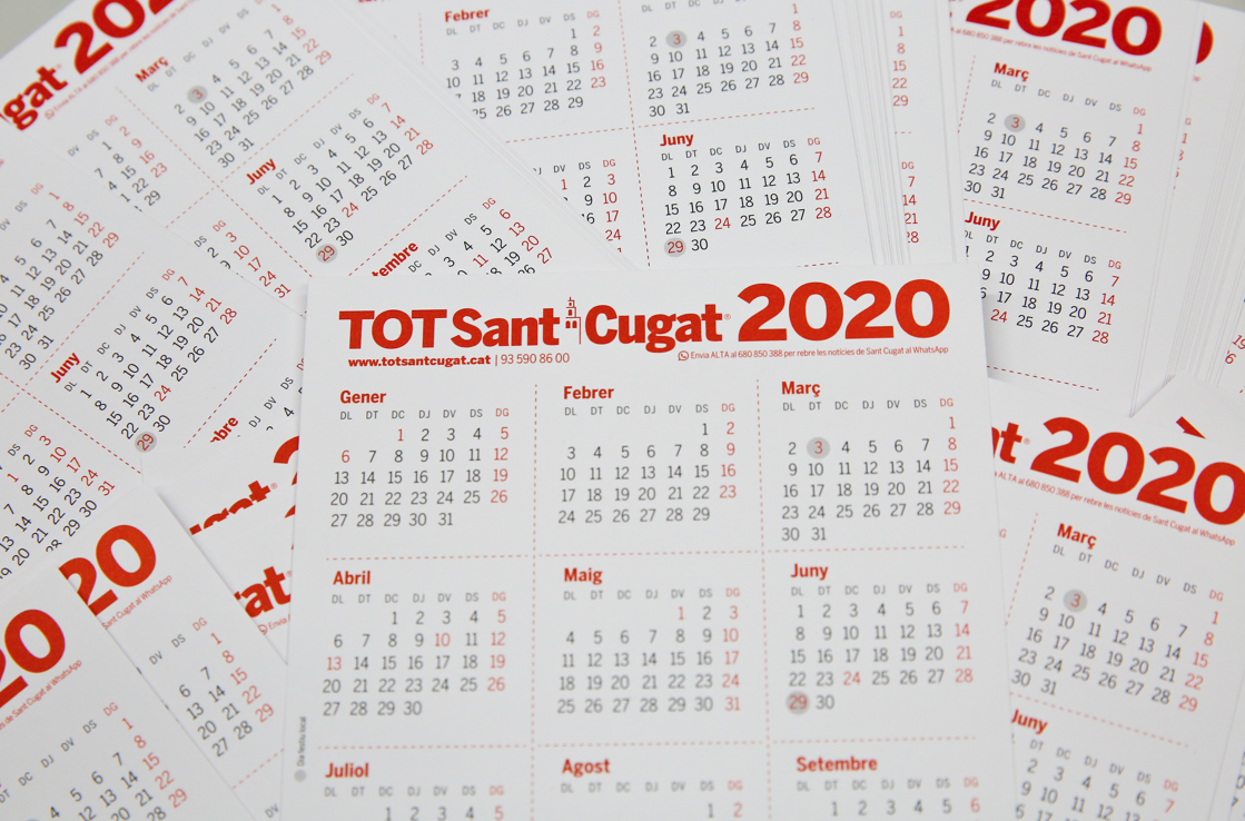 Calendari TOT Sant Cugat 2020. FOTO: Yves Dimant