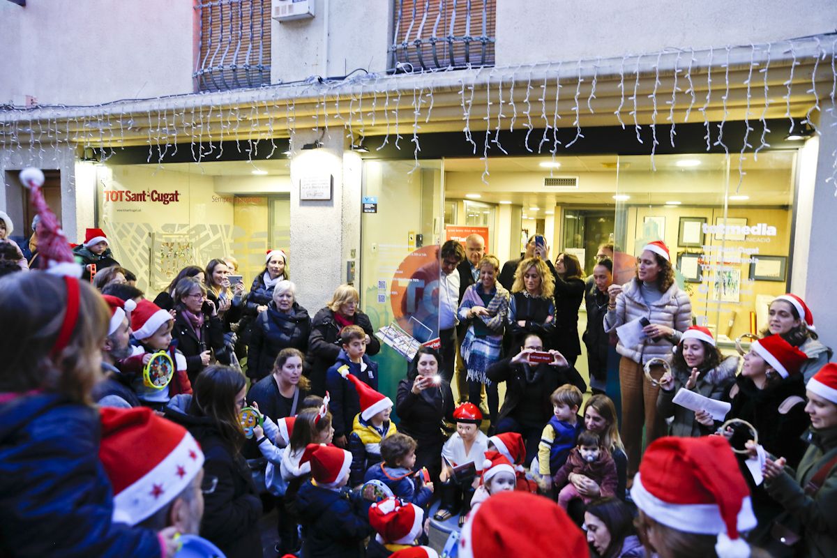 Les Nadales als carrer de Sant Cugat, aquest NADAL 2019. FOTO: Yves Dimant