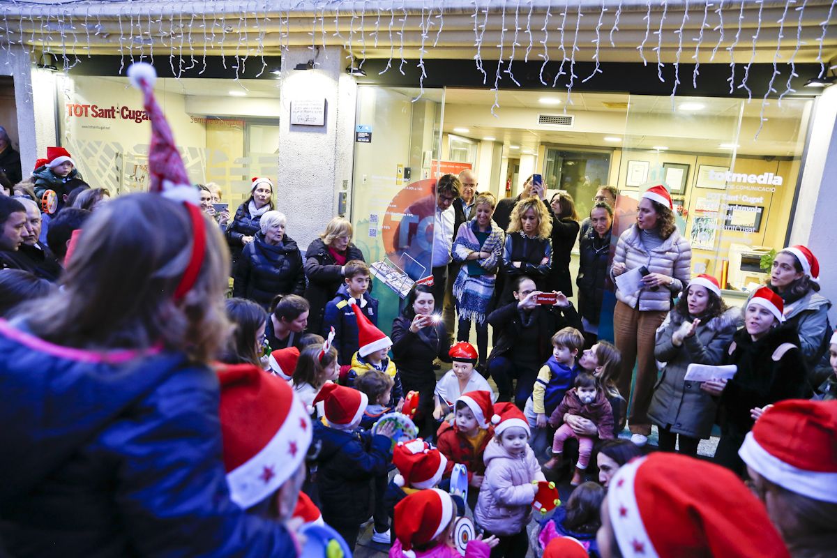 Les Nadales als carrer de Sant Cugat, aquest NADAL 2019. FOTO: Yves Dimant