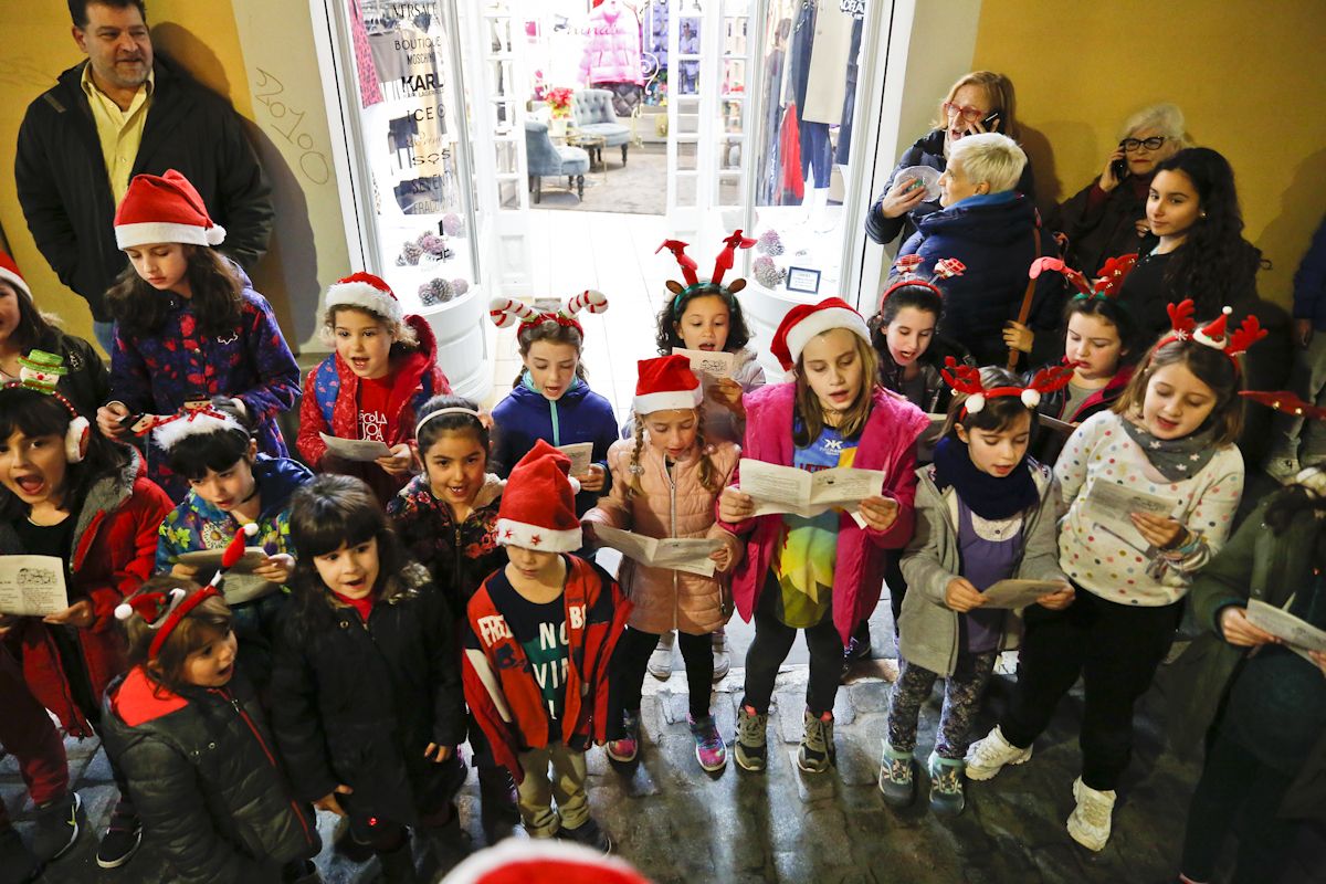 Les Nadales als carrer de Sant Cugat, aquest NADAL 2019. FOTO: Yves Dimant