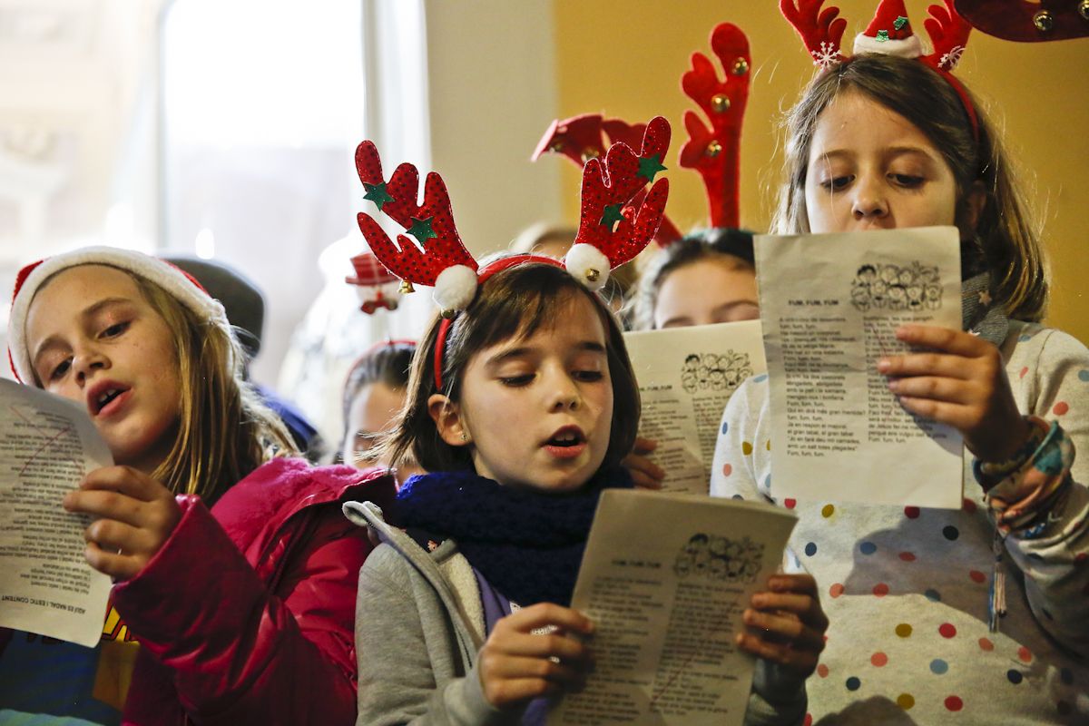 Les Nadales als carrer de Sant Cugat, aquest NADAL 2019. FOTO: Yves Dimant