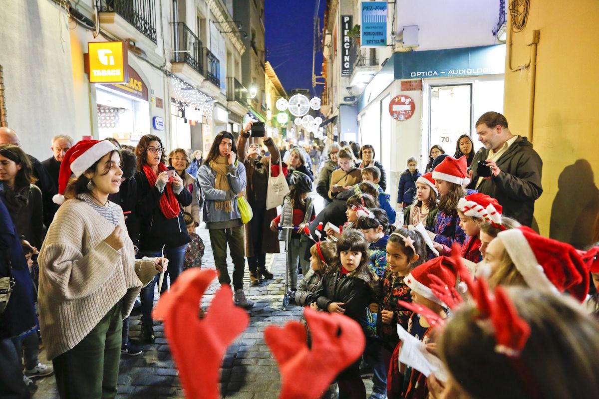 Les Nadales als carrer de Sant Cugat, aquest NADAL 2019. FOTO: Yves Dimant