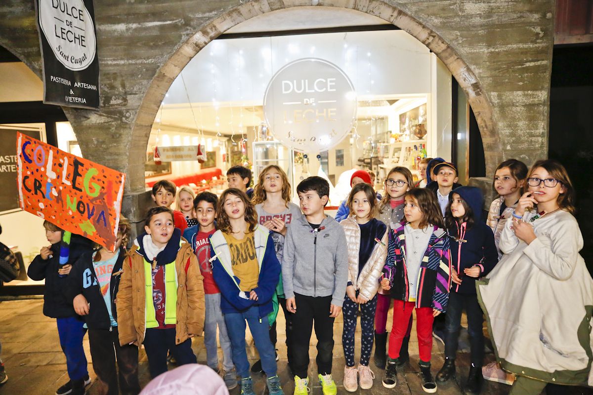 Les Nadales als carrer de Sant Cugat, aquest NADAL 2019. FOTO: Yves Dimant