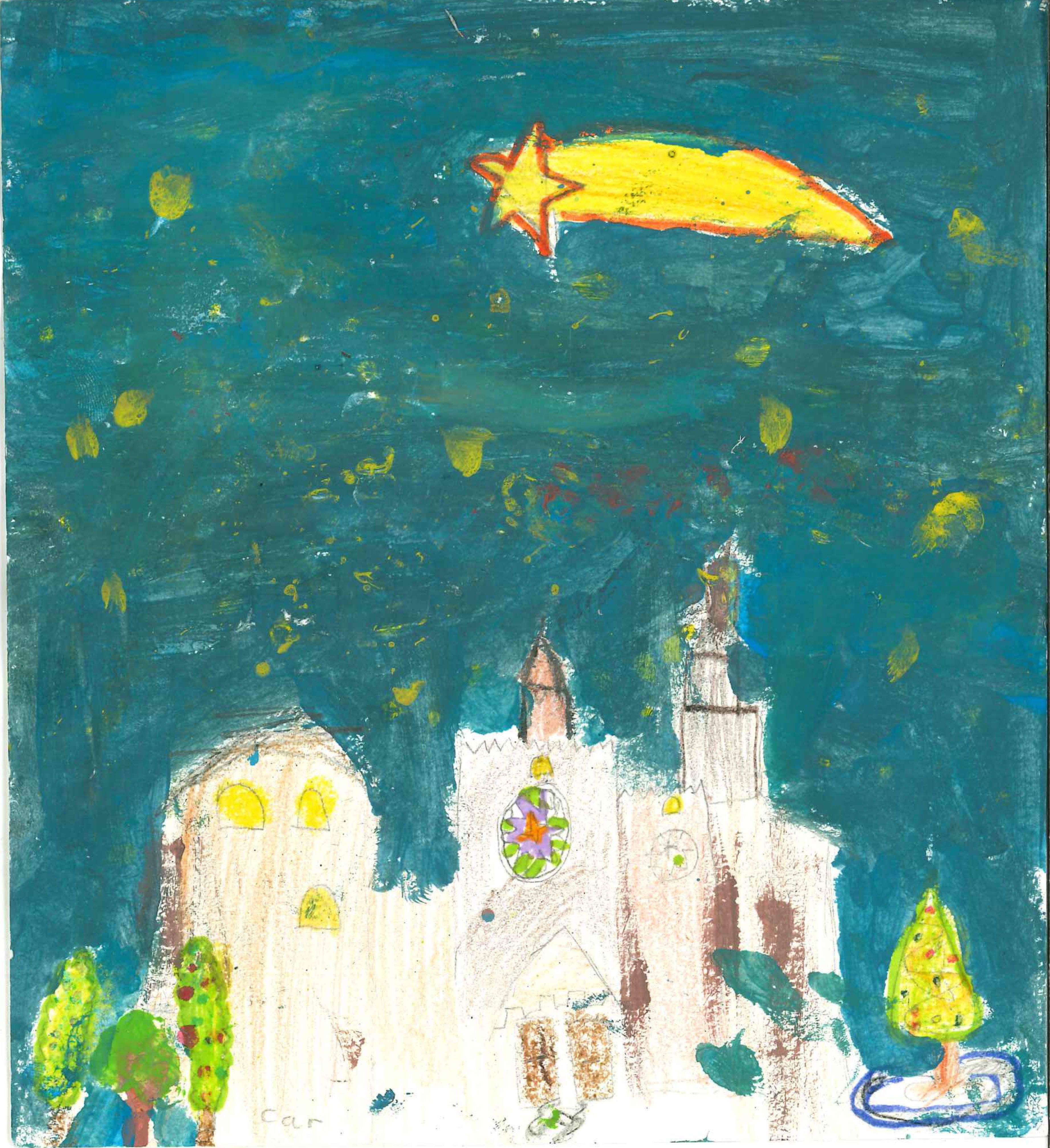 Imatge guanyadora de la categoria Nadal. Carlota Gellida. 8 anys.