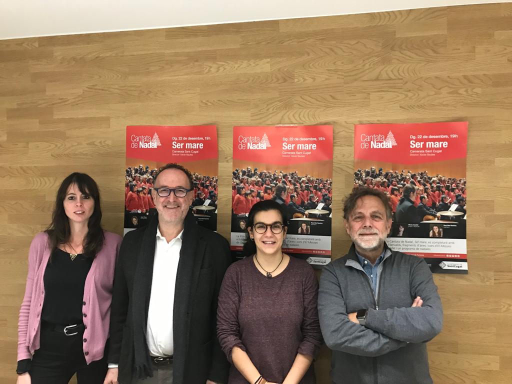 Mireia Calafell, Xavier Baulies, Esther Madrona i Joan Vives FOTO: TOT Sant Cugat