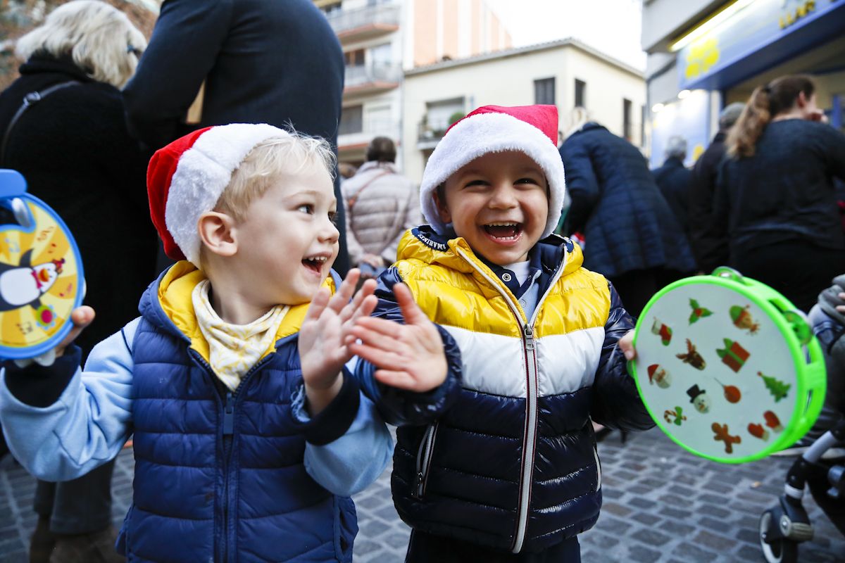 Les nadales de NADAL als carrers de Sant Cugat. FOTO: Yves Dimant