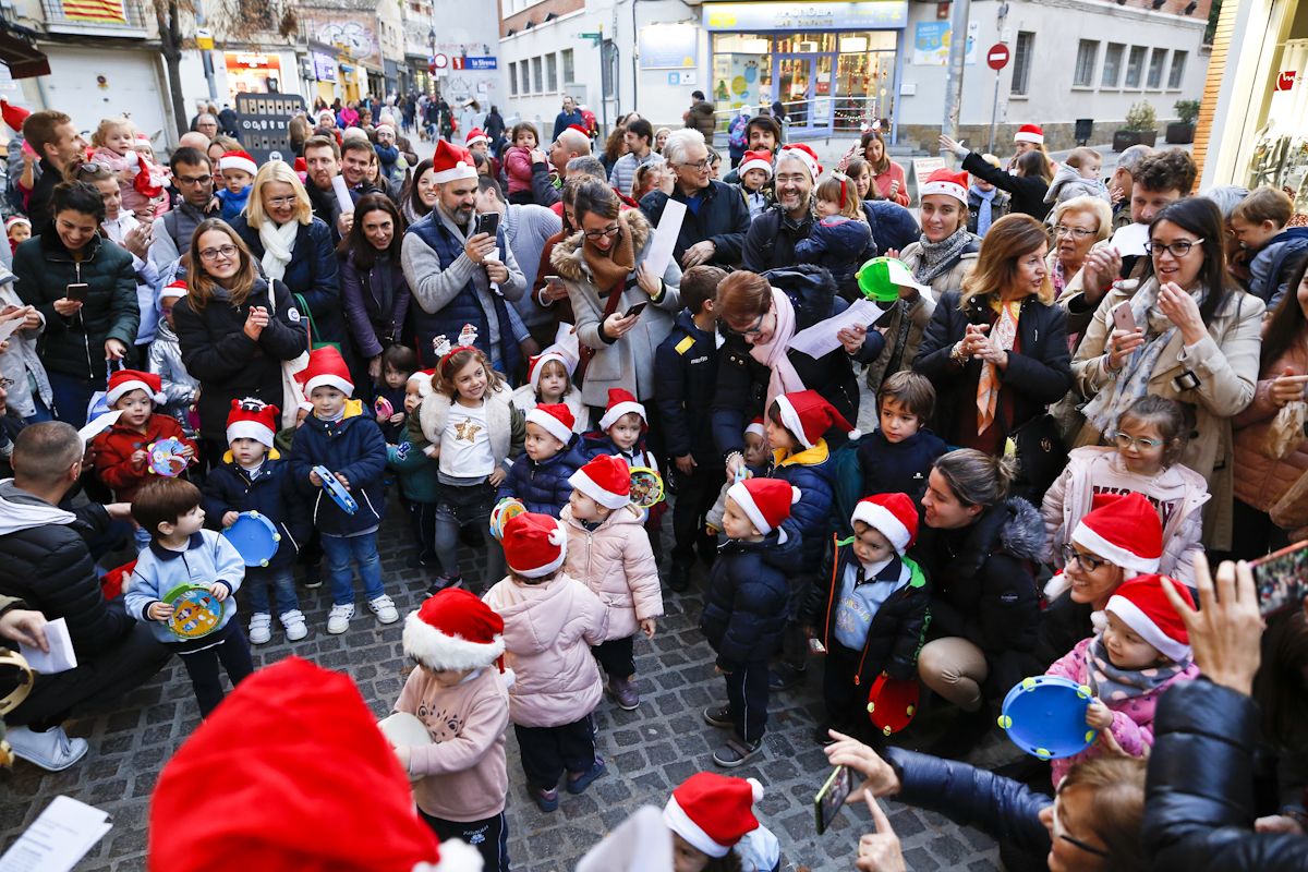 Les nadales de NADAL als carrers de Sant Cugat. FOTO: Yves Dimant