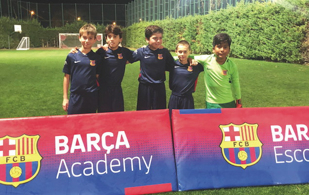 Els cinc jugadors seleccionats. FOTO: Cedida