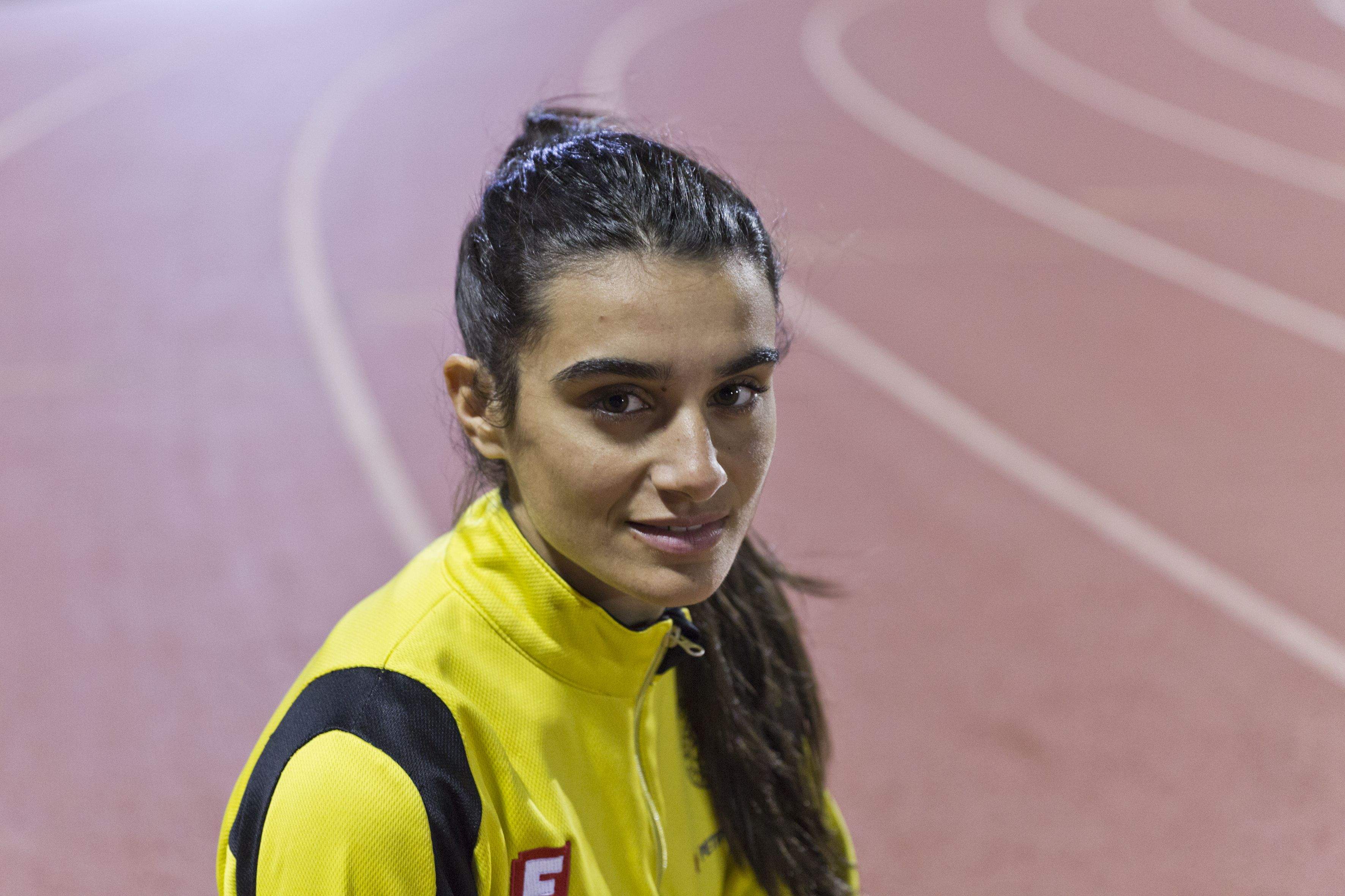 Nora Thaer és una atleta santcugatenca. FOTO: Yves Dimant