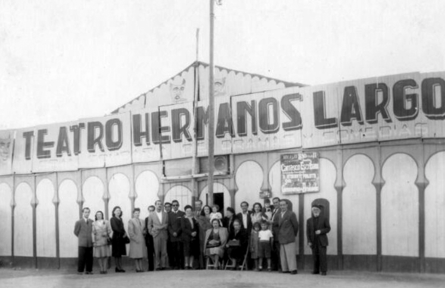 Foto antiga del Teatro de los Hermanos Largo. FOTO: Josep Maria Cabrerizo