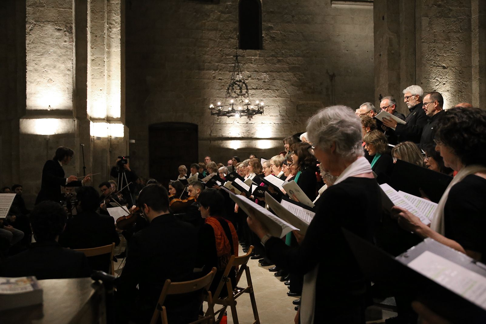 Concert de Nadal a l'Esglèsia del Monestir. FOTO: Anna Bassa