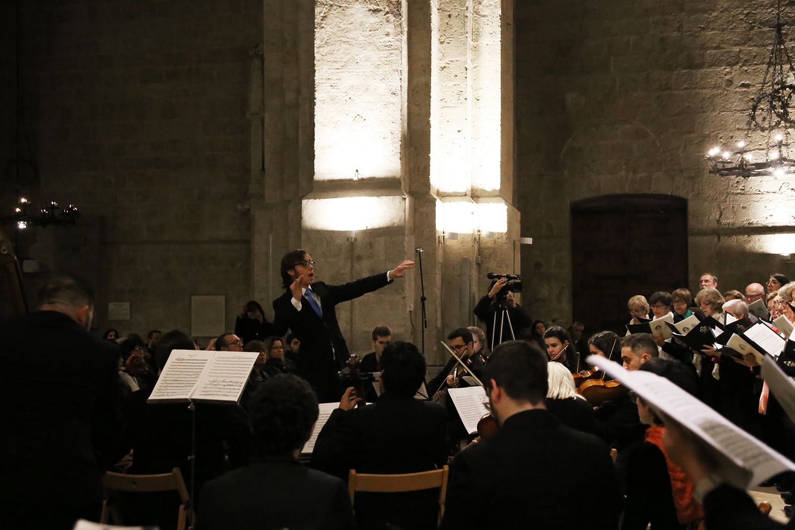 Concert de Nadal a l'Esglèsia del Monestir. FOTO: Anna Bassa