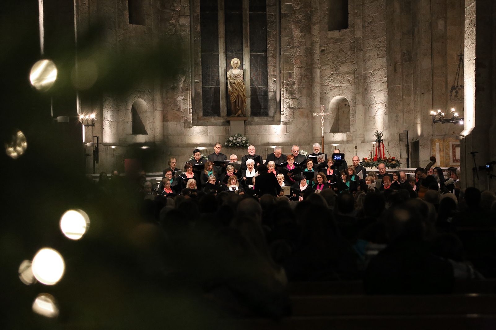 Concert de Nadal a l'Esglèsia del Monestir. FOTO: Anna Bassa