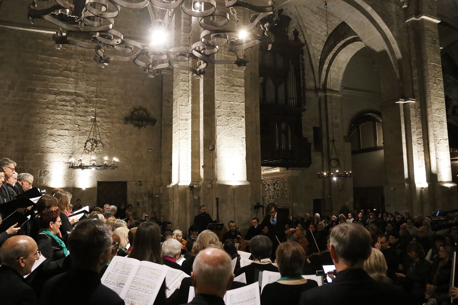 Concert a l'Església del Monestir. FOTO: Anna Bassa