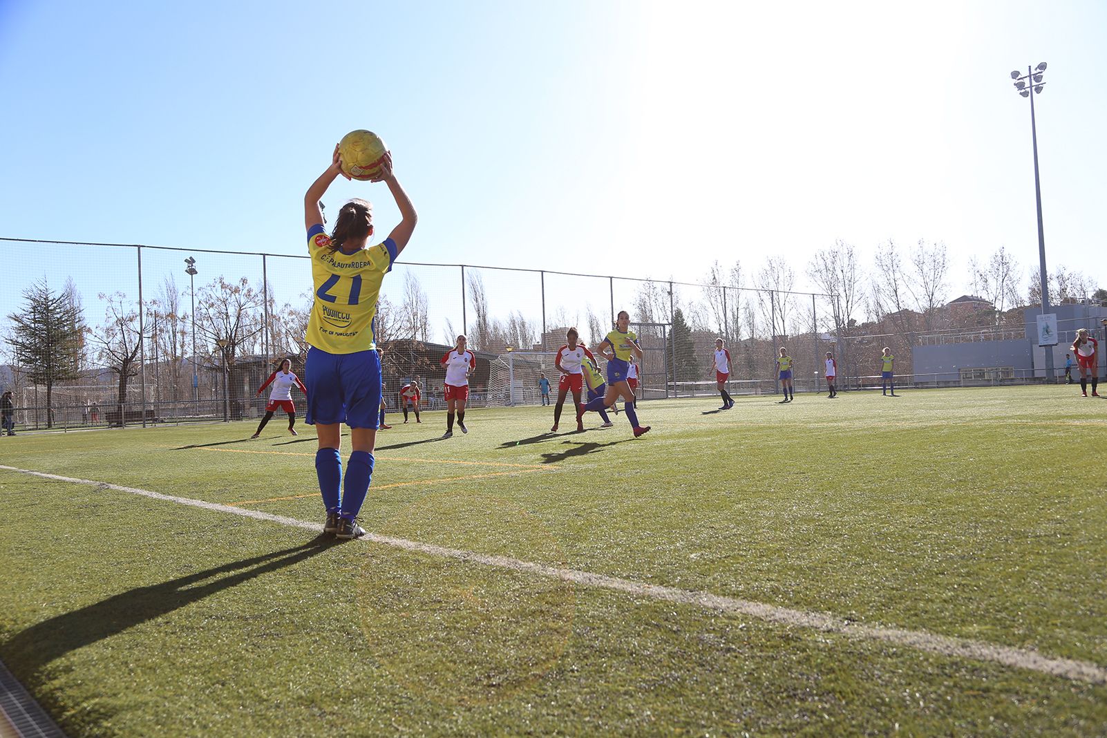 Partit de Lliga futbol femení Sant Cugat FC- Palautordera FC. FOTO: Anna Bassa