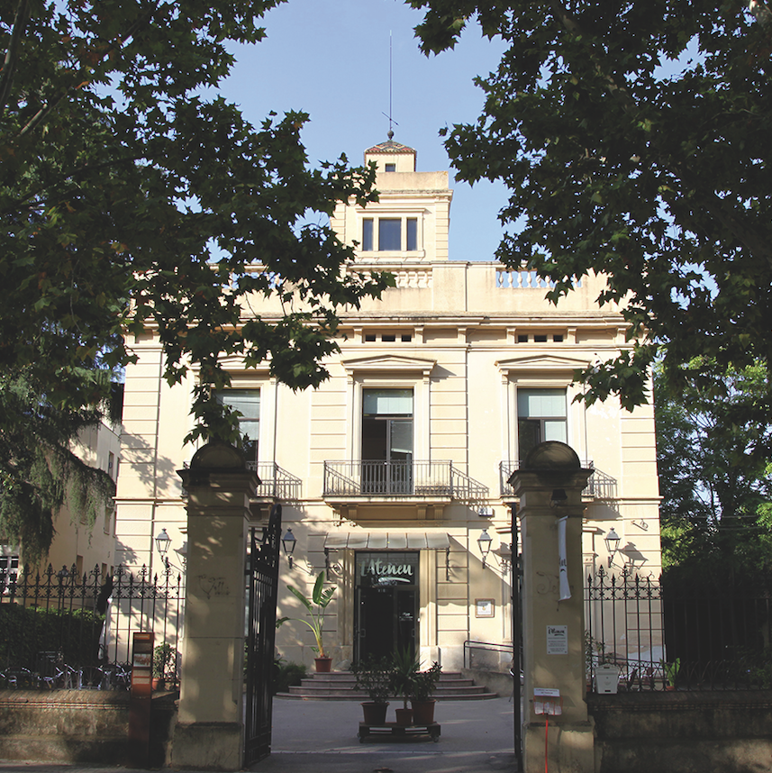 Exterior de l'Ateneu santcugatenc. FOTO: Cedida