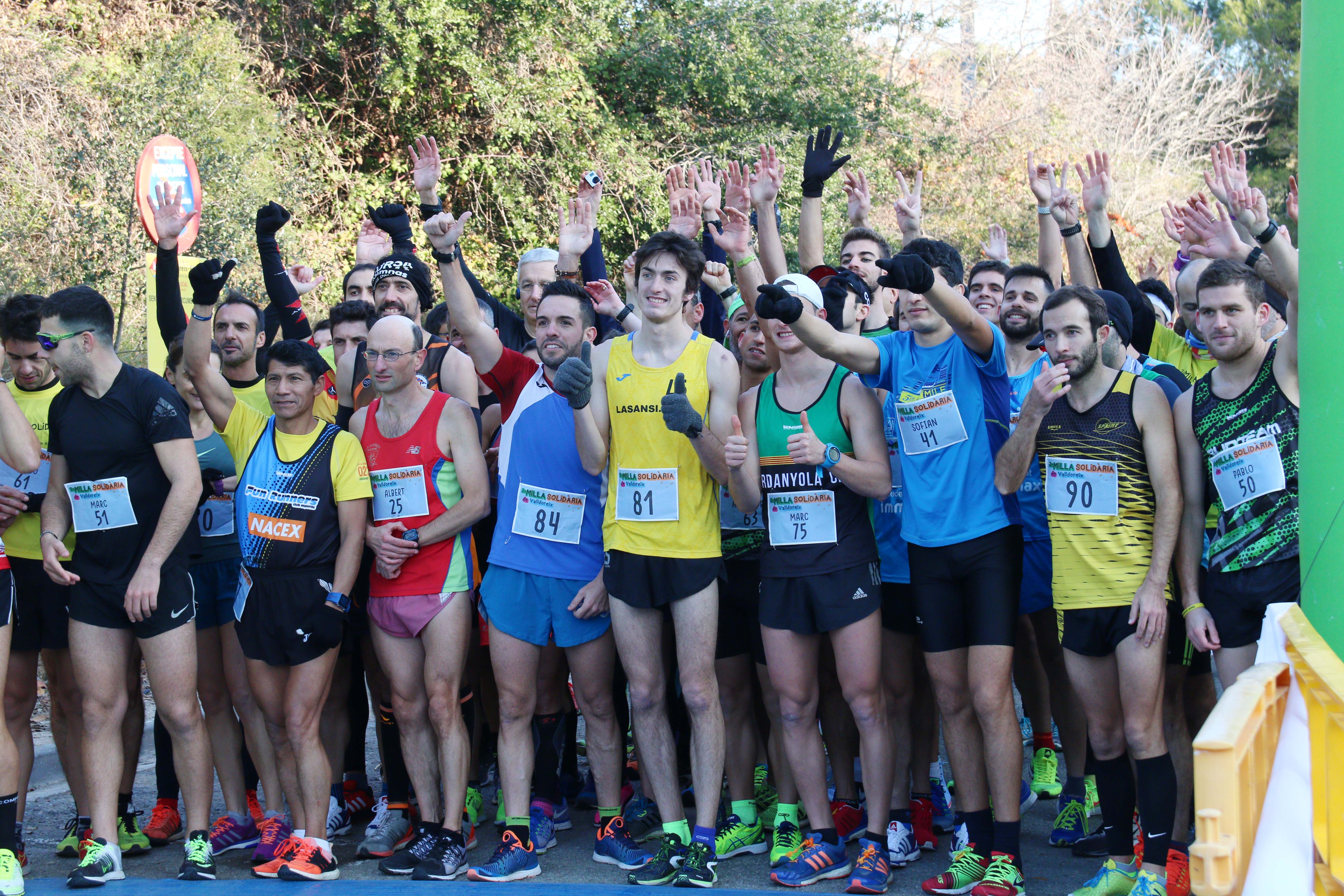 Imatge de l'edició 2017 de la Milla Solidària de Valldoreix. FOTO: Lali Álvarez