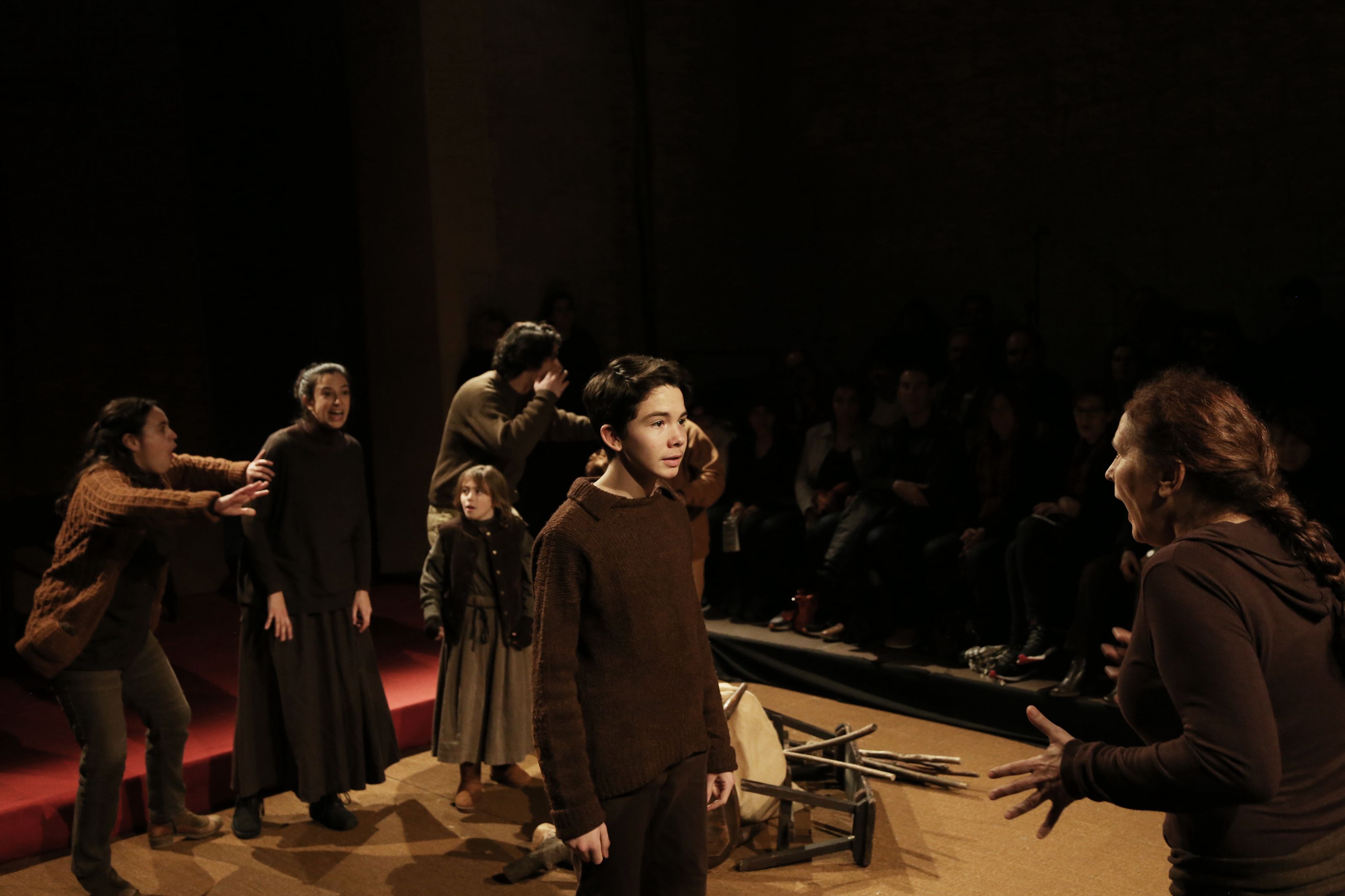 Representació de Pedra i Sang. FOTO: Anna Bassa