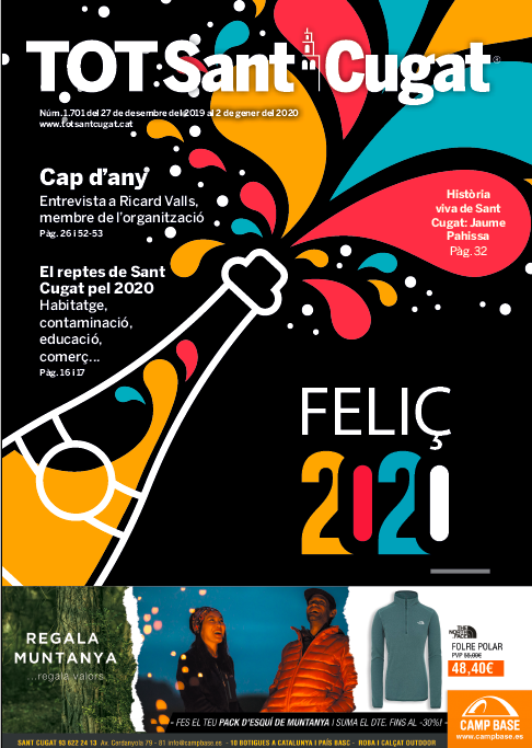 Portada del TOT Sant Cugat del 27 de desembre de 2019.