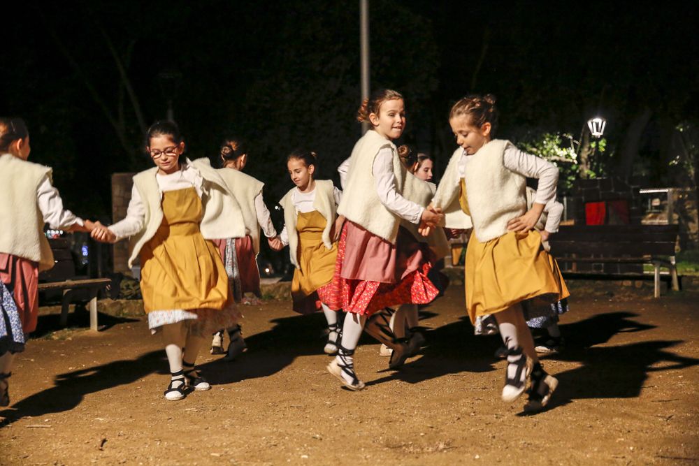 Pessebre vivent al monestir de Sant Cugat. FOTO: Yves Dimant