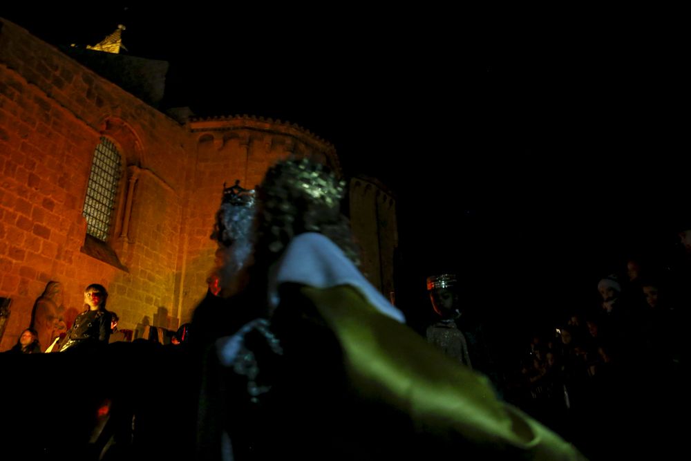 Pessebre vivent al monestir de Sant Cugat. FOTO: Yves Dimant
