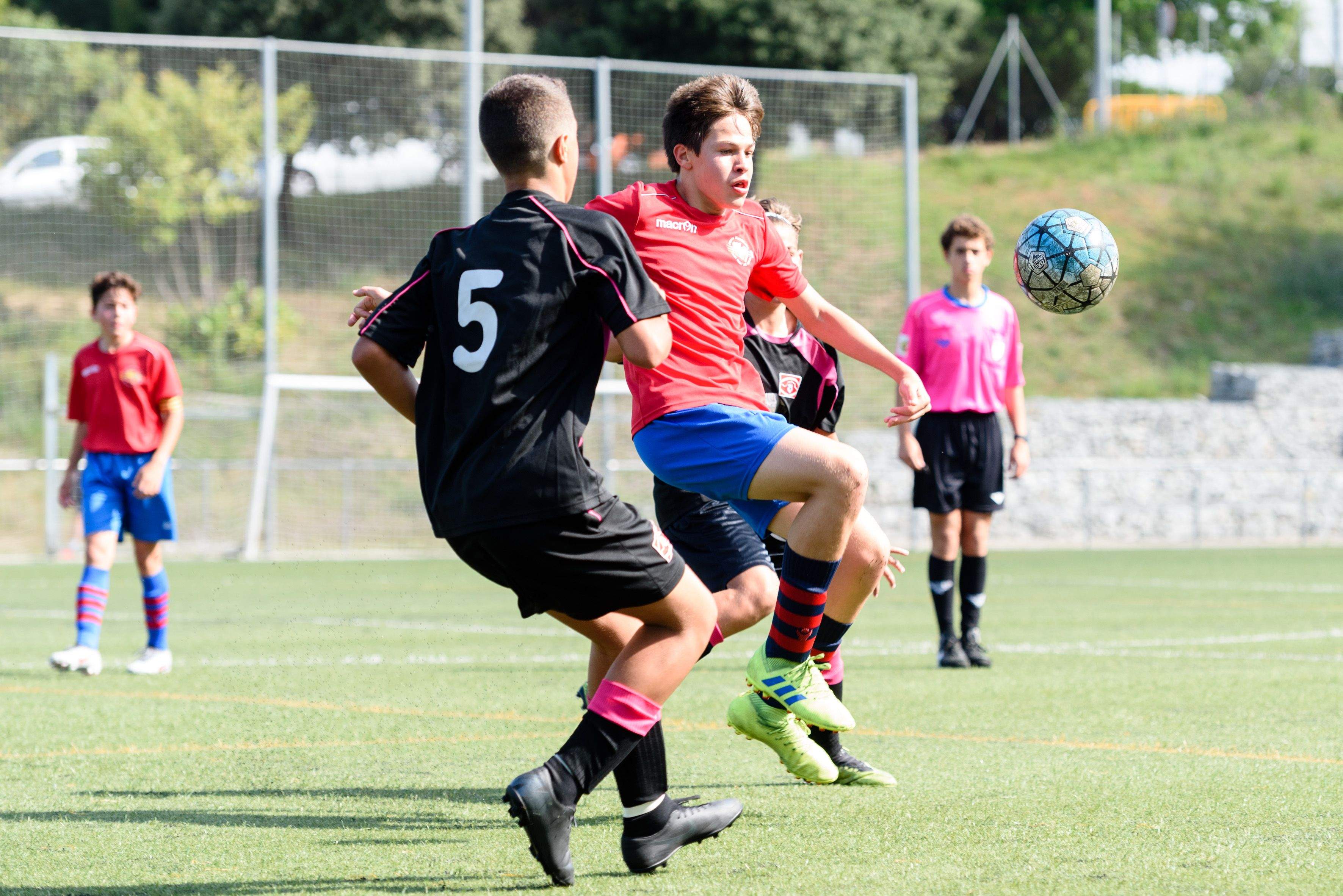 El Camp Municipal de Futbol de Can Magí acollirà la tradicional jornada de cloenda de l'any 2019 de les associacions de clubs de futbol de Terrassa i Sabadell i comarca. FOTO: Miguel López Mallach