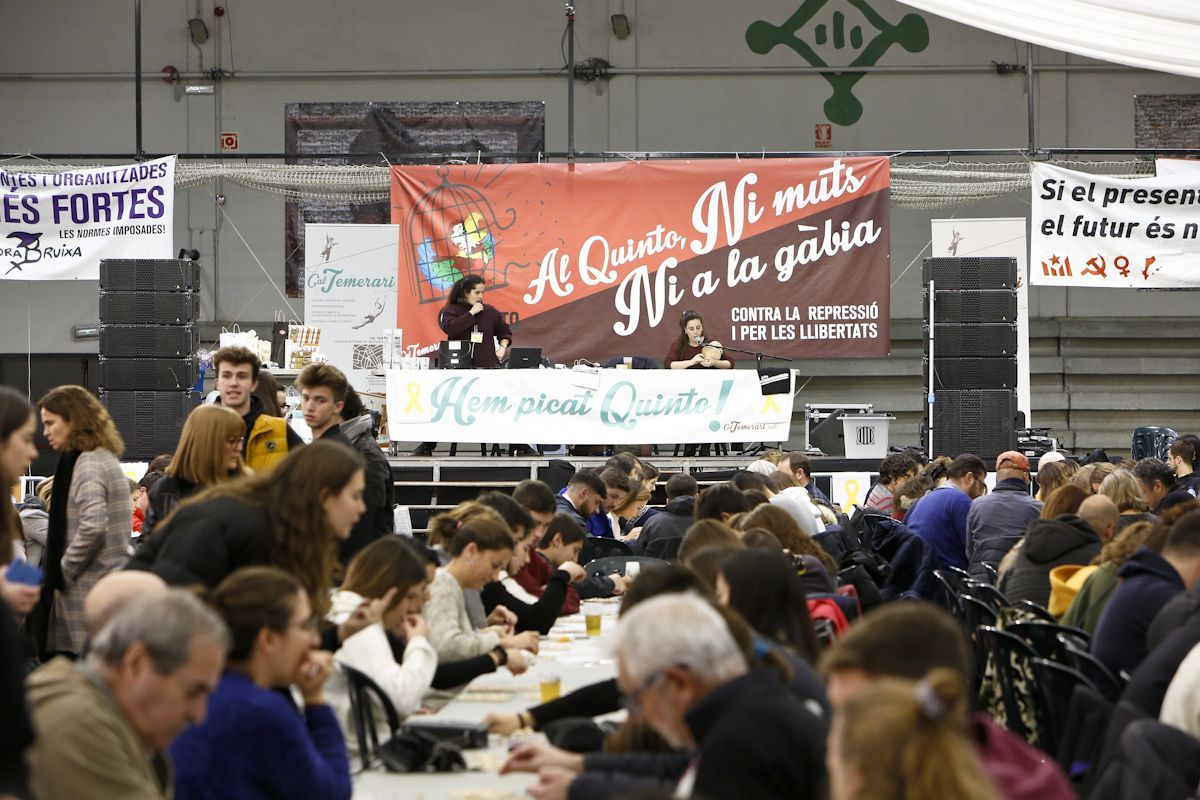 El Quinto de Nadal tornava enguany al Pavelló 2. FOTO: Yves Dimant