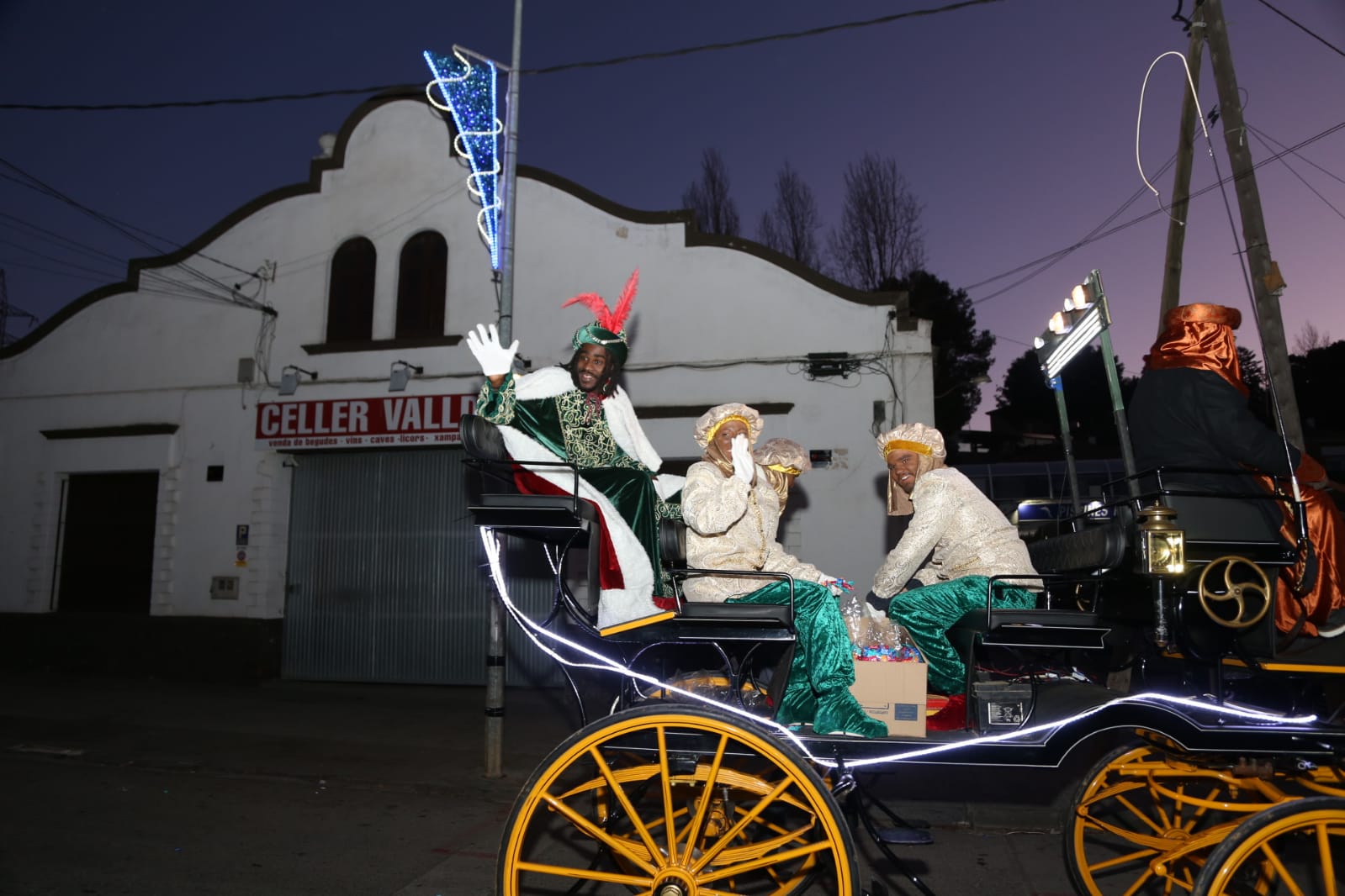 Cavalcada de Reis a Valldoreix. FOTO: Anna Bassa