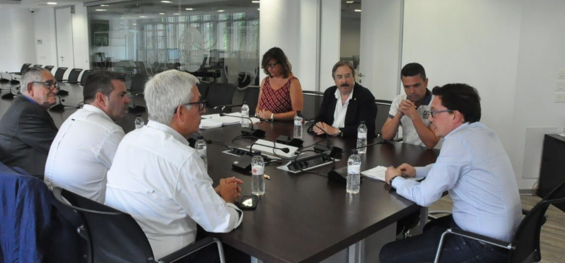 L'actual junta directiva del club. FOTO: Sant Cugat FC. 