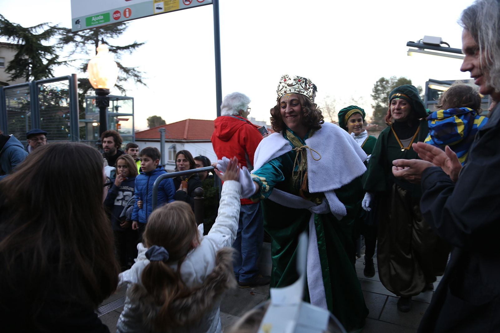 Arribada dels reis. FOTO: Anna Bassa