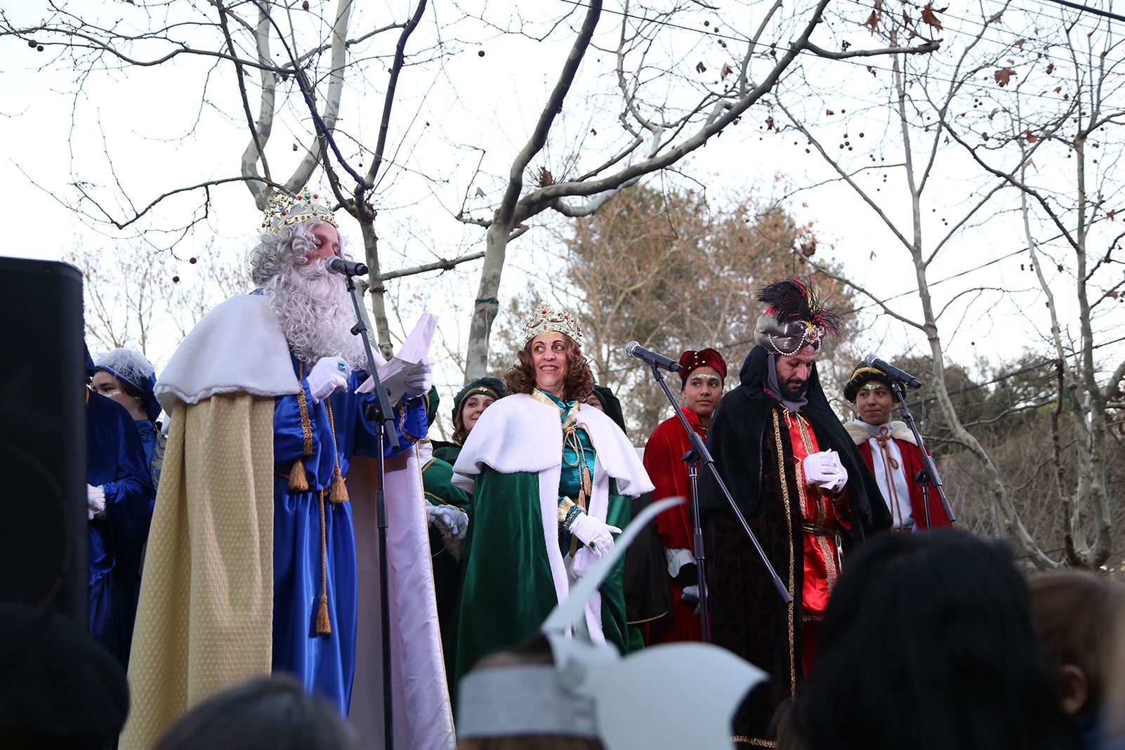 Arribada dels reis. FOTO: Anna Bassa