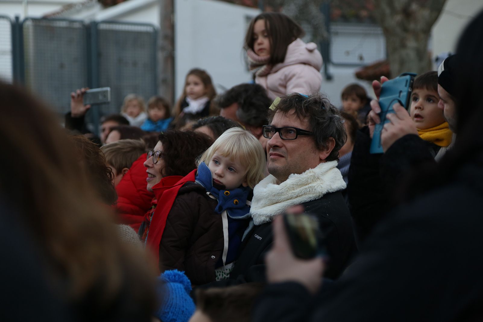 A l'arribada dels reis. FOTO: Anna Bassa